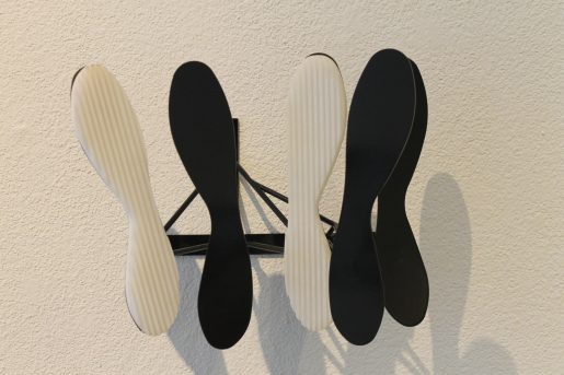Stories of War_Dean DeCocker__Chain of Command__Metal, nylon, powder coat, steel_2009