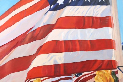 Stories of War_Jennifer Flores__Field of Honor 1__Oil on canvas