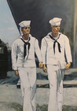 Stories of War_Randy Kirksey__Homeward Bound__Oil on canvas_2016