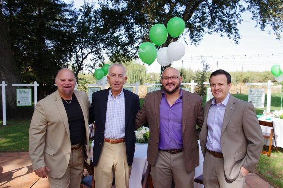 Ruscoe Men with Stephen Bright, BHGRE Executive