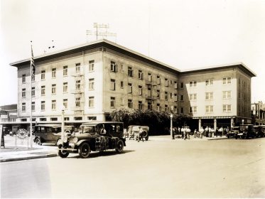 3. New El Capitan Hotel with the Annex, circa 1924 91-127-1
