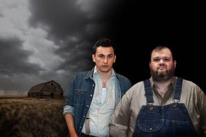 Sebastian Godina as George, and Justin Ledezma as Lennie.