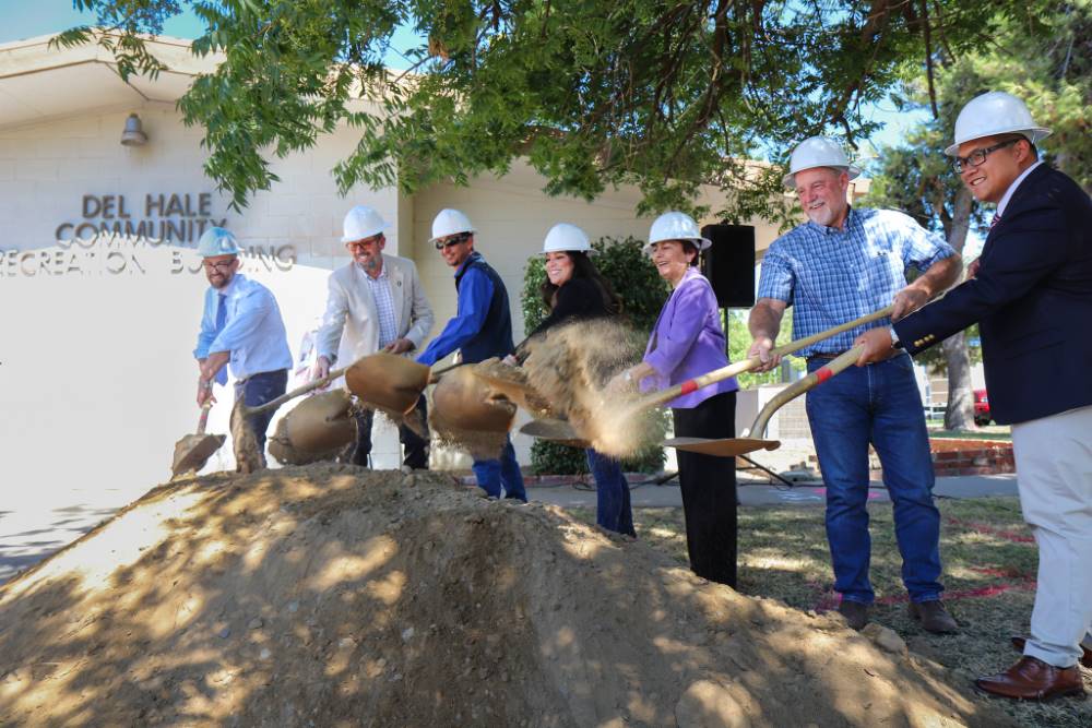 County Leaders Break Ground On New Dos Palos Park Center — Merced