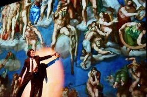 Mark Rodgers brings Michelangelo and Leonardo to life with passion, wit and verve.